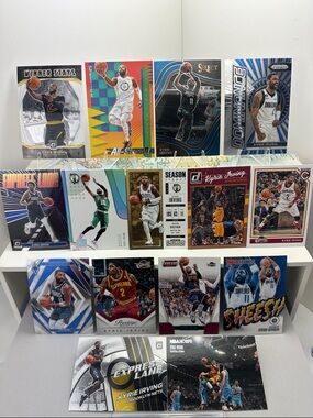 Kyrie Irving legacy lot of 15 (Cavs, Celtics, Nets, Mavs)